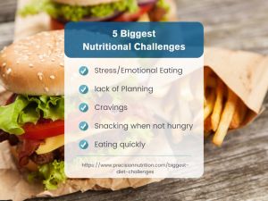 What are your biggest nutritional challenges?